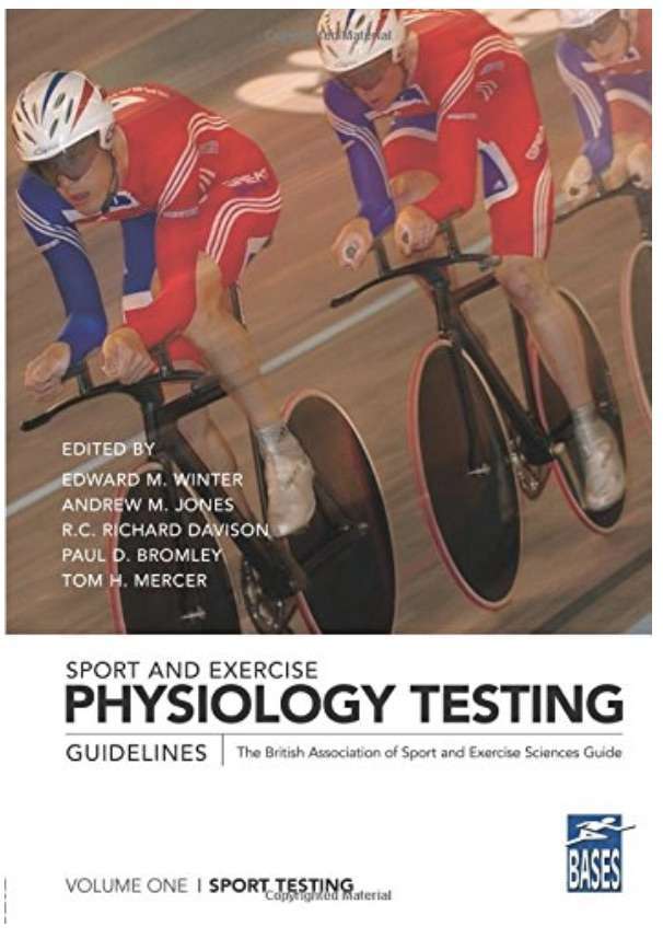 Final call for authors: BASES Physiological Testing Guidelines